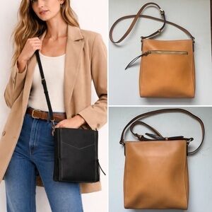 G.I.L.I. Genuine Leather Crossbody Bag